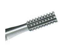Fresa cilindrica dentada acero 1,2mm F020