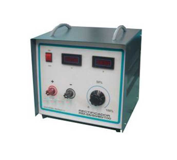 Rectificador 25v - 100A para baños y electropulido, digital REC2