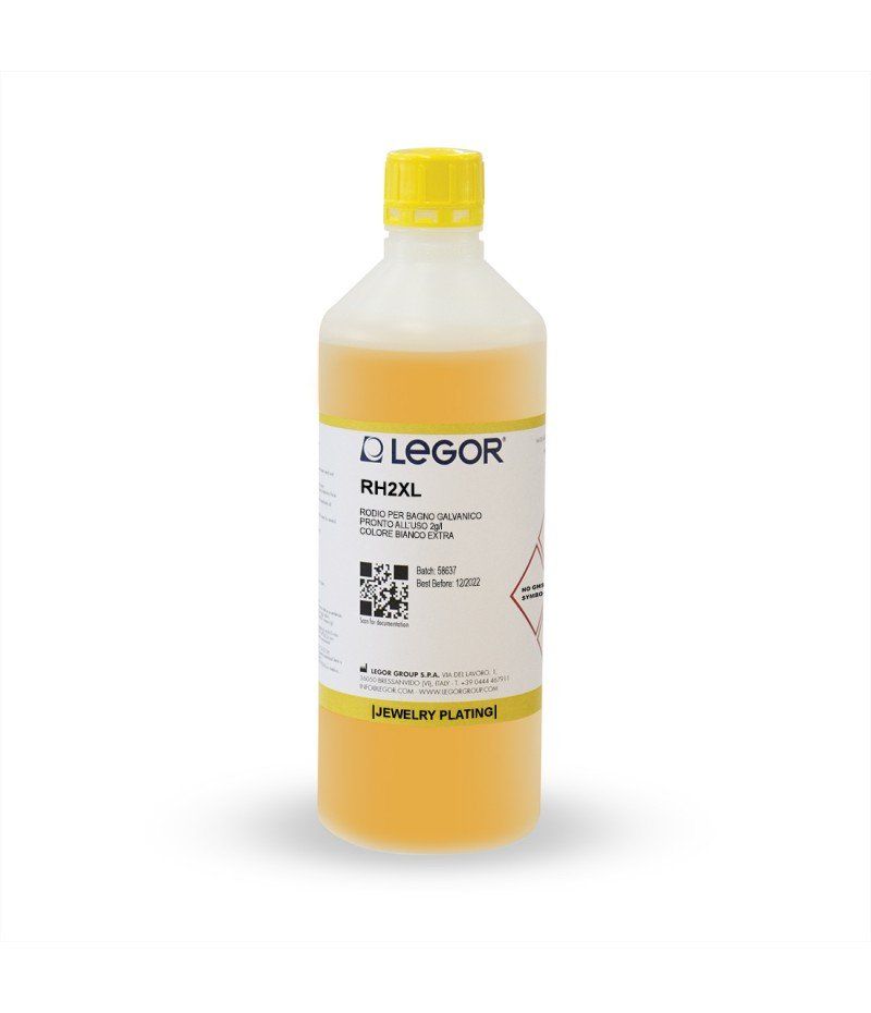 Rodio Legor blanco inmersion listo Ultrabright Gembright 1L ROD2